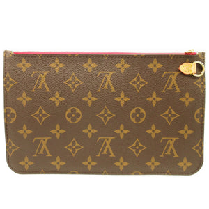 新品同様 ルイヴィトン モノグラム ネヴァーフルポーチ MM GM ポーチ バッグ 0081【中古】LOUIS VUITTON