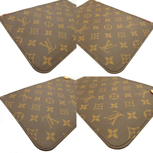 新品同様 ルイヴィトン モノグラム ネヴァーフルポーチ MM GM ポーチ バッグ 0081【中古】LOUIS VUITTON