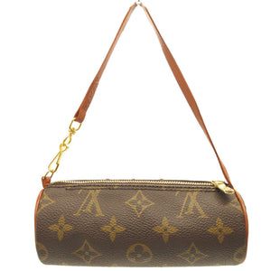 美品 ルイヴィトン モノグラム パピヨン ポーチ バッグ 0083【中古】LOUIS VUITTON