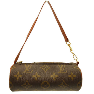 美品 ルイヴィトン モノグラム パピヨン ポーチ バッグ 0083【中古】LOUIS VUITTON