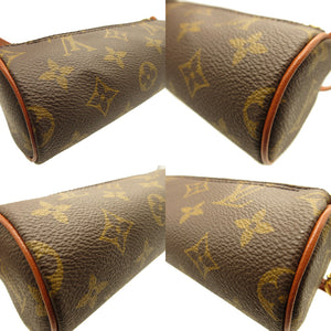 美品 ルイヴィトン モノグラム パピヨン ポーチ バッグ 0083【中古】LOUIS VUITTON