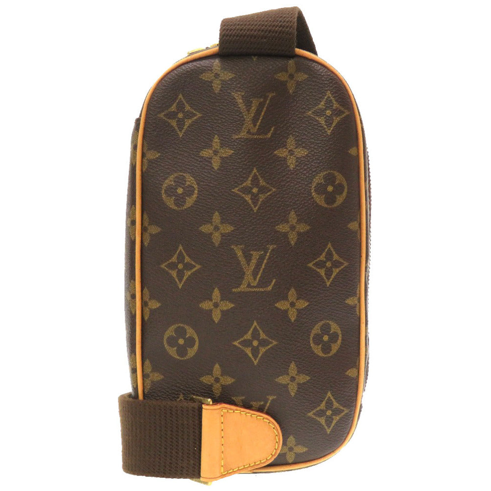 ルイ ヴィトン モノグラム ポシェット ガンジュ M51870 ボディバッグ バッグ LV 0094 【中古】 LOUIS VUITTON メンズ