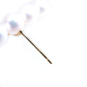 新品同様 タサキ バランス パール/K18YG ピアス アコヤ真珠 イエローゴールド ジュエリー 0100【中古】TASAKI レディース