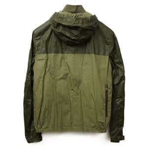 モンクレール ELIE ナイロンジャケット PVC サイズ2 グリーン 緑 0113【中古】MONCLER メンズ