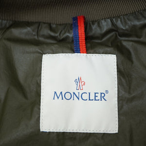 モンクレール ELIE ナイロンジャケット PVC サイズ2 グリーン 緑 0113【中古】MONCLER メンズ