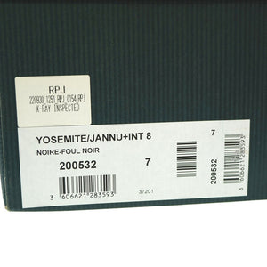 未使用 パラブーツ ヨセミテ トレッキングブーツ 200532 レザー シューズ サイズ7 ブラック 0114【中古】Paraboot メンズ