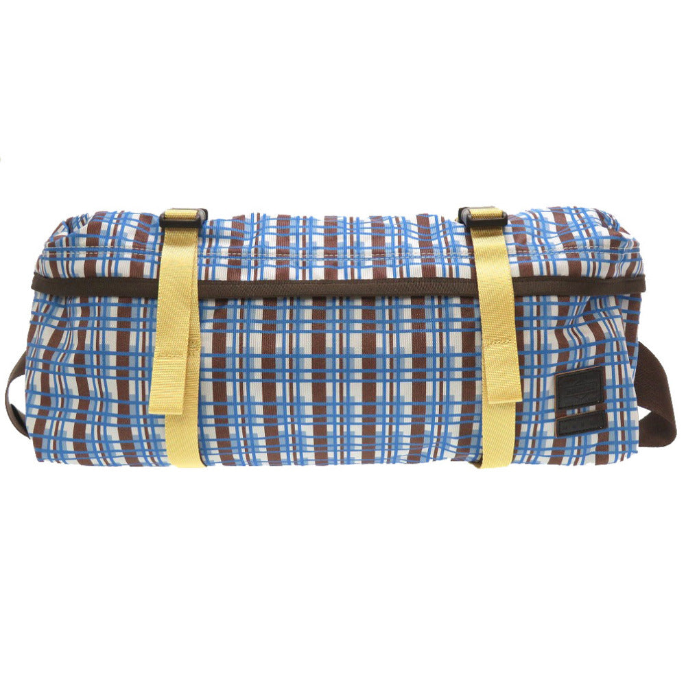 未使用 マルニ × ポーター ナイロン ブルー ブラウン ボディバッグ バッグ 青 茶 0115 【中古】 MARNI メンズ