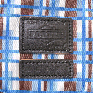 未使用 マルニ × ポーター ナイロン ブルー ブラウン ボディバッグ バッグ 青 茶 0115 【中古】 MARNI メンズ