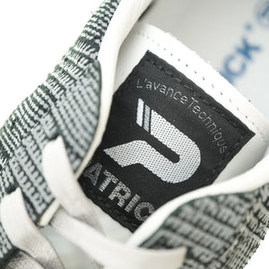 未使用 パトリック ケベック チェック 503371 スニーカー キップスエード サイズ40 ブラック/グレー 0116【中古】PATRICK メンズ