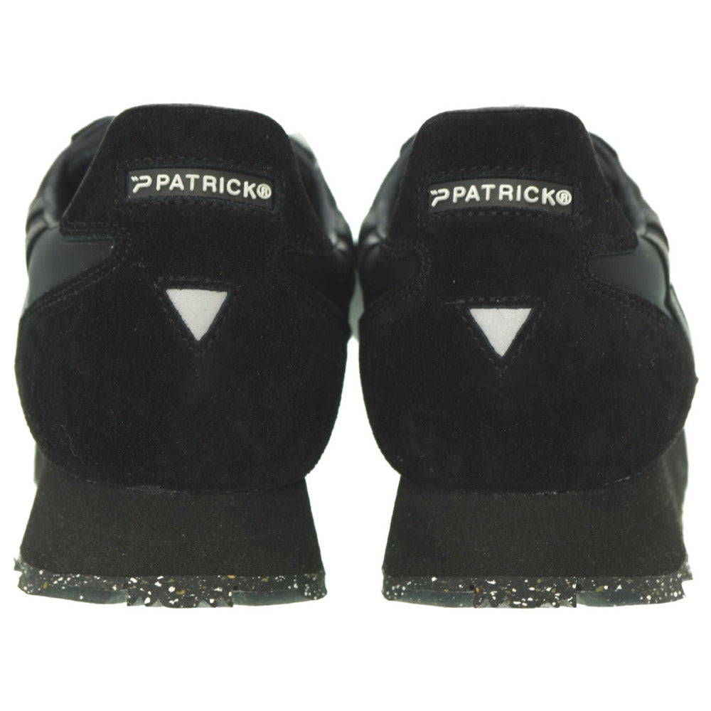 未使用 パトリック ヴェルーノ2 504751 スニーカー ナイロン/ベロア サイズ41 ブラック 黒 0117【中古】PATRICK メンズ