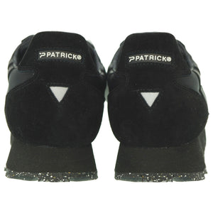 未使用 パトリック ヴェルーノ2 504751 スニーカー ナイロン/ベロア サイズ41 ブラック 黒 0117【中古】PATRICK メンズ