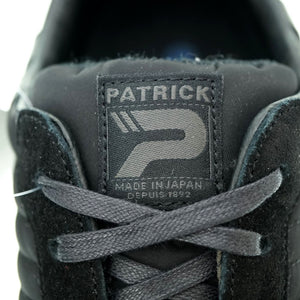 未使用 パトリック ヴェルーノ2 504751 スニーカー ナイロン/ベロア サイズ41 ブラック 黒 0117【中古】PATRICK メンズ