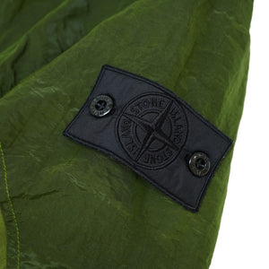 美品 ストーンアイランド シャドウプロジェクト フーデッド ナイロンメタル ジャケット サイズM グリーン 緑 0120【中古】STONE ISLAND メンズ