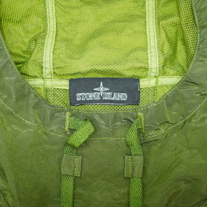 美品 ストーンアイランド シャドウプロジェクト フーデッド ナイロンメタル ジャケット サイズM グリーン 緑 0120【中古】STONE ISLAND メンズ