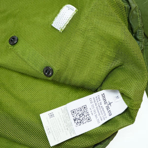 美品 ストーンアイランド シャドウプロジェクト フーデッド ナイロンメタル ジャケット サイズM グリーン 緑 0120【中古】STONE ISLAND メンズ