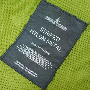 美品 ストーンアイランド シャドウプロジェクト フーデッド ナイロンメタル ジャケット サイズM グリーン 緑 0120【中古】STONE ISLAND メンズ