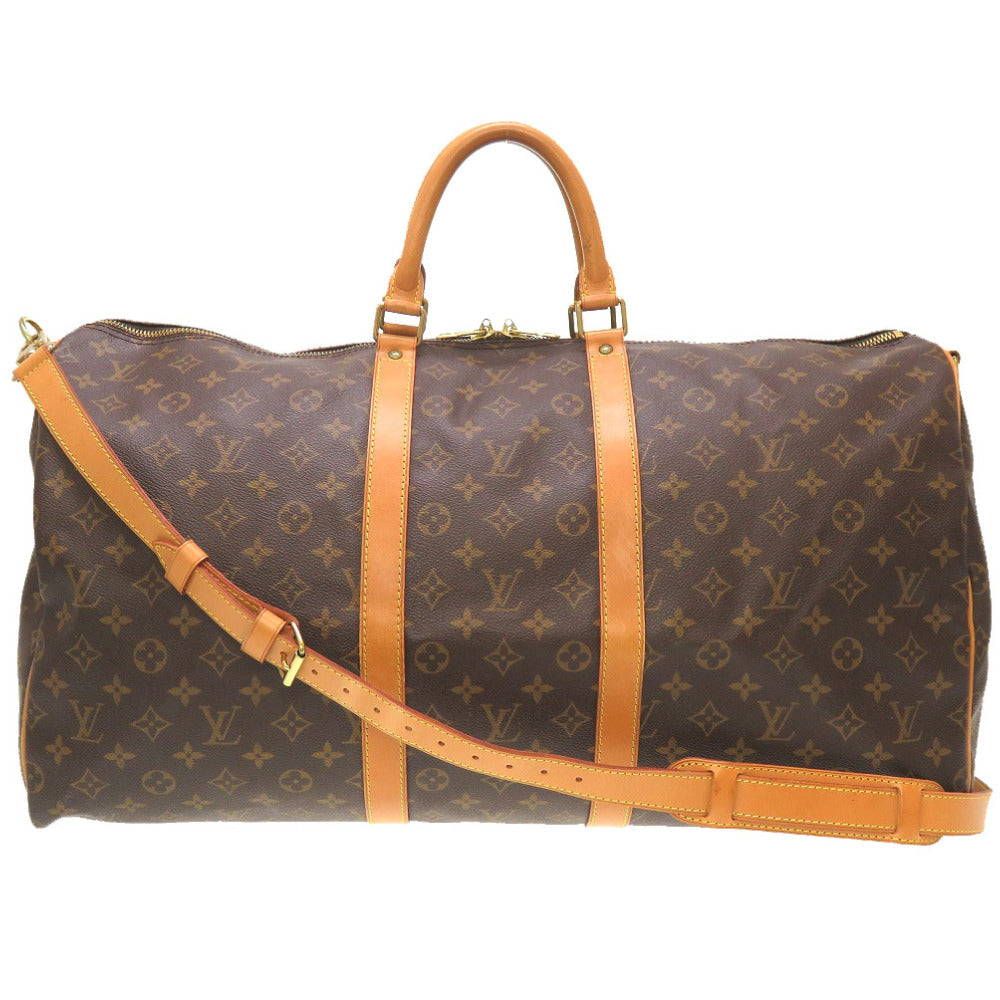 ルイ ヴィトン モノグラム キーポルバンドリエール55 M41414 ボストンバッグ バッグ LV 0124 【中古】 LOUIS VUITTON メンズ