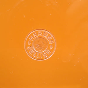 美品 エルメス ウフ セリエ 犬用 プラスチック オレンジ フリスビー フライングディスク 0132【中古】HERMES