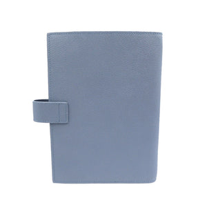 未使用 スマイソン レザー ゴールド金具 ブルー 青 システム手帳 0134【中古】SMYTHSON