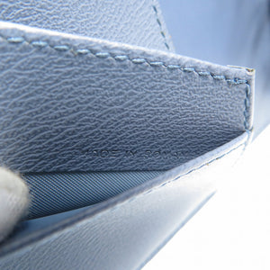 未使用 スマイソン レザー ゴールド金具 ブルー 青 システム手帳 0134【中古】SMYTHSON