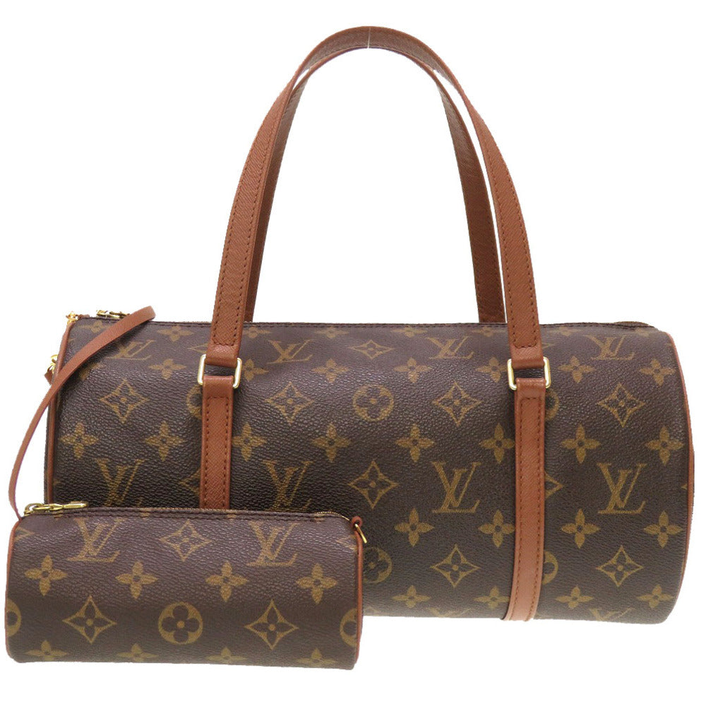 美品 ルイ ヴィトン モノグラム パピヨン30 ポーチ付 M51365 ハンドバッグ バッグ LV 0155 【中古】 LOUIS VUITTON