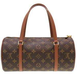 美品 ルイ ヴィトン モノグラム パピヨン30 ポーチ付 M51365 ハンドバッグ バッグ LV 0155 【中古】 LOUIS VUITTON