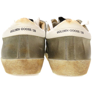 未使用 ゴールデングース スーパースター サイズ40 グレー オレンジ ズニ―カー シューズ 靴 0157 【中古】 GOLDEN GOOSE メンズ