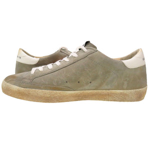 未使用 ゴールデングース スーパースター サイズ40 グレー オレンジ ズニ―カー シューズ 靴 0158 【中古】 GOLDEN GOOSE メンズ