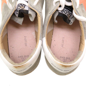 未使用 ゴールデングース スーパースター サイズ40 グレー オレンジ ズニ―カー シューズ 靴 0158 【中古】 GOLDEN GOOSE メンズ