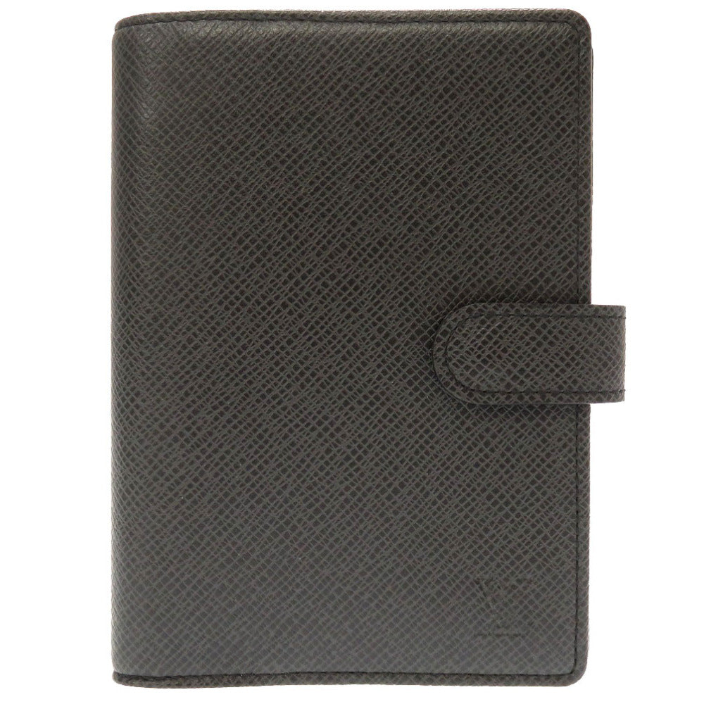 新品同様 ルイ ヴィトン タイガ アジェンダPM アルドワーズ R20426 手帳カバー 手帳 黒 ブラック LV 0159 【中古】 LOUIS VUITTON