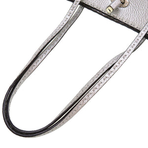 美品 フェンディ レザー シルバー 8BH257 トートバッグ バッグ 0160 【中古】 FENDI