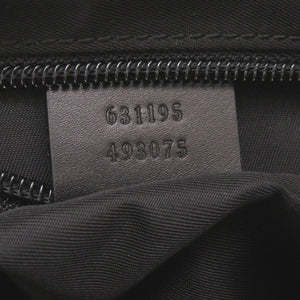 新品同様 グッチ シェリーライン キャンバス ブラック 631195 ショルダーバッグ バッグ 黒 0162 【中古】 GUCCI