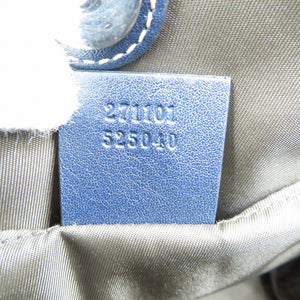 美品 グッチ チルドレンズ ZOO パパガッロ 271101 GGキャンバス シルバー金具 ベージュ ブラック ハンドバッグ 0166【中古】GUCCI