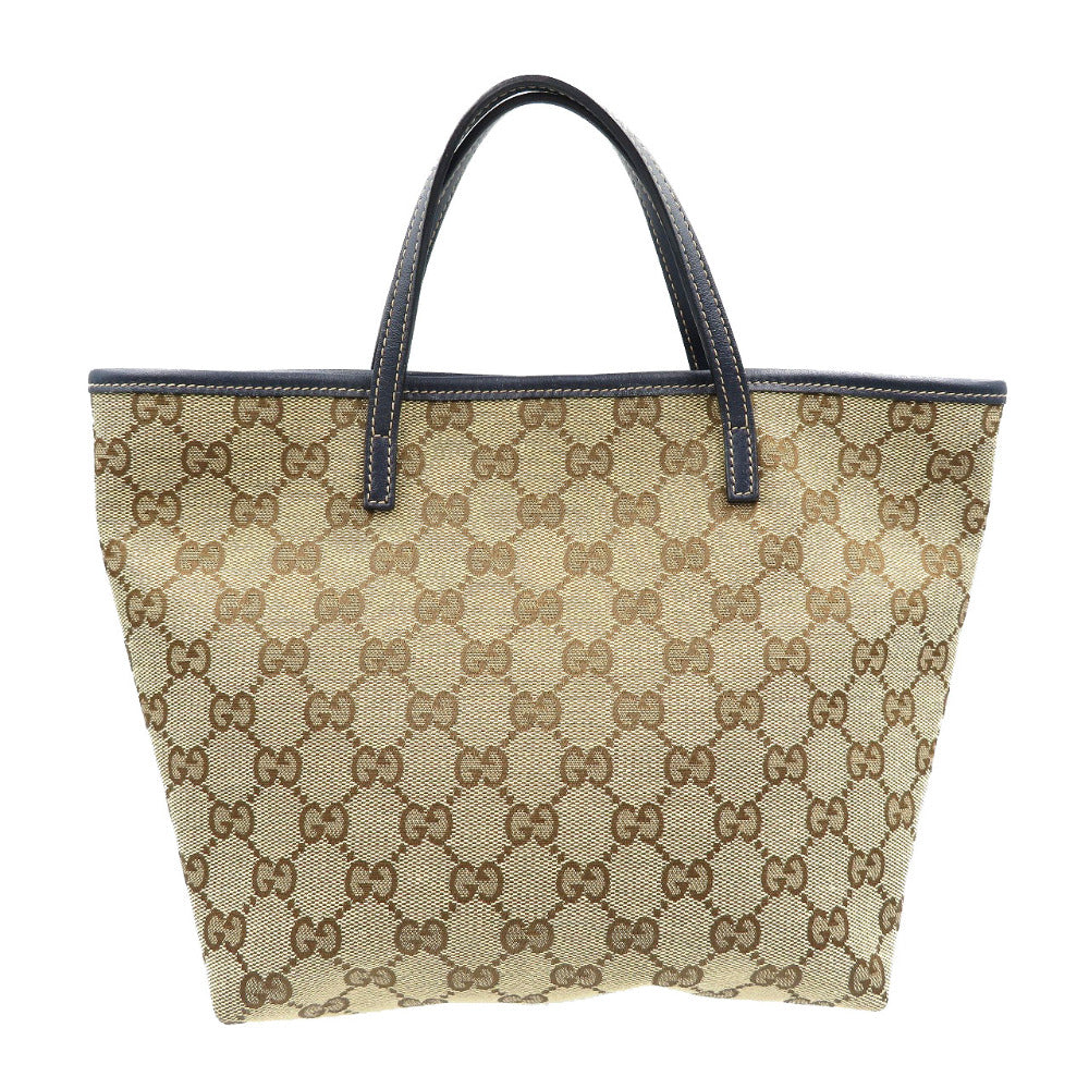 美品 グッチ チルドレンズ ZOO パパガッロ 271101 GGキャンバス シルバー金具 ベージュ ブラック ハンドバッグ 0166【中古】GUCCI