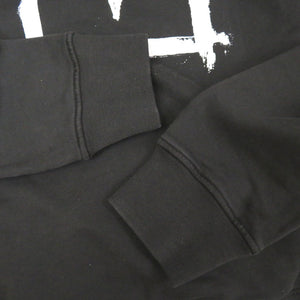 新品同様 ストーンアイランド ロゴ ブラック コットン パーカー 0174 【中古】 STONE ISLAND メンズ