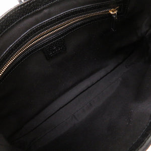 美品 グッチ ニュージャッキー GGキャンバス ブラック ゴールド金具 137335 ショルダーバッグ バッグ 黒 0176 【中古】 GUCCI