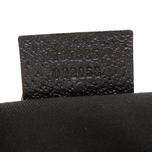 美品 グッチ ニュージャッキー GGキャンバス ブラック ゴールド金具 137335 ショルダーバッグ バッグ 黒 0176 【中古】 GUCCI