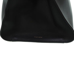 新品同様 ザ ロウ ソフトマルゴー 15 トートバッグ レザー ブラック 黒 0007【中古】THE ROW マルゴー ナチュラルグレイン サドルレザー