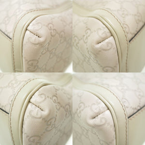 新品同様 グッチ スカーレット グッチシマ 282298 ショルダーバッグ シマグレー 0009【中古】GUCCI