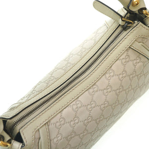 新品同様 グッチ スカーレット グッチシマ 282298 ショルダーバッグ シマグレー 0009【中古】GUCCI