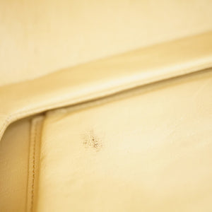 グッチ バンブー ショルダー ハンドバッグ レザー ホワイト 白 0014【中古】GUCCI ショルダーストラップ