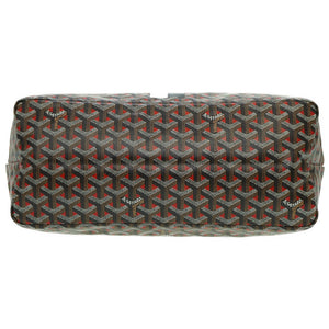 新品同様 ゴヤール サンルイ クレールヴォア PM スヌーピー トートバッグ ブラック/レッド 黒/赤 0021【中古】GOYARD