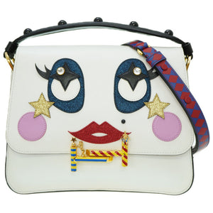 新品同様 トッズ サーカス 2WAY ショルダー ハンド バッグ レザー ホワイト 白 ショルダーストラップ付 0024【中古】TOD’S