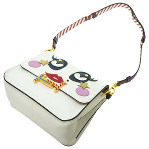 新品同様 トッズ サーカス 2WAY ショルダー ハンド バッグ レザー ホワイト 白 ショルダーストラップ付 0024【中古】TOD’S