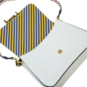 新品同様 トッズ サーカス 2WAY ショルダー ハンド バッグ レザー ホワイト 白 ショルダーストラップ付 0024【中古】TOD’S