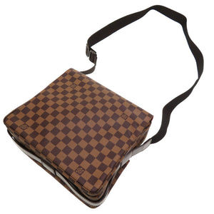 新品同様 ルイ ヴィトン ダミエ ナヴィグリオ N45255 ショルダーバッグ バッグ LV 0037 【中古】 LOUIS VUITTON メンズ