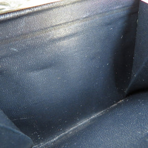 新品同様 クリスチャンディオール レザー ゴールド金具 ピンク Wホック 財布 0044【中古】Christian Dior