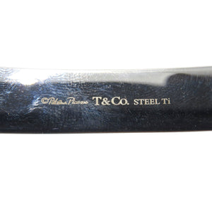 新品同様 ティファニー パロマ キャリパー ステンレス ブラックチタン シルバー ブラック ブレスレット 0046【中古】TIFFANY&Co.