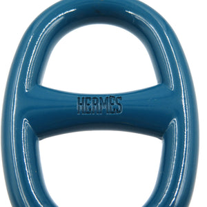 新品同様 エルメス シェーヌダンクル メタル グリーン 深緑 スカーフリング 0049【中古】HERMES