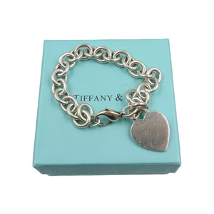 ティファニー リターントゥ ハートタグ シルバー925 ブレスレット 0051【中古】TIFFANY&Co.
